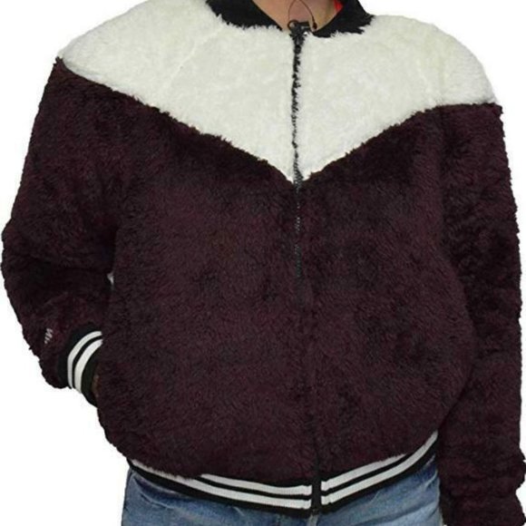 Nike Fleece Jacket Womens Full-Zip Winter Training - Picture 4 of 8